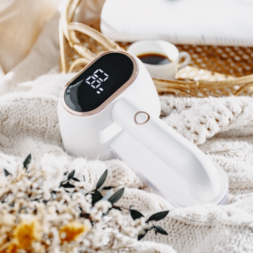 Golarka do tkanin z podwójną głowicą LCD - usuwacz zmechaceń Adler 9622