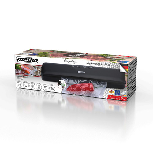 Zgrzewarka próżniowa do żywności z wężykiem i folią Mesko 4492
