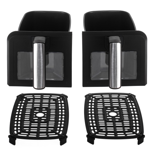 Frytkownica beztłuszczowa 8L z 2 komorami - Adler 6315