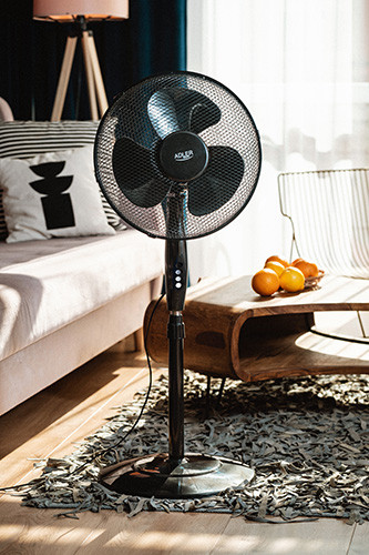 Wentylator stojący 40cm 3 prędkości regulacja wysokości Adler 7323