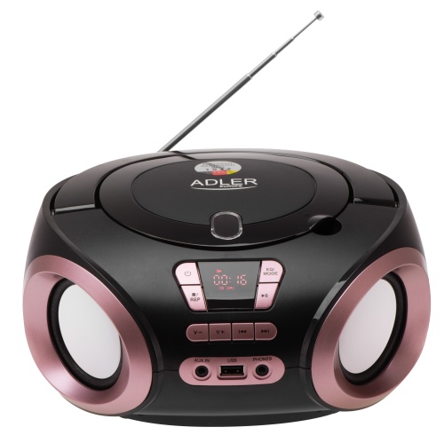 Radioodtwarzacz CD-MP3 z USB i FM - Adler 1181