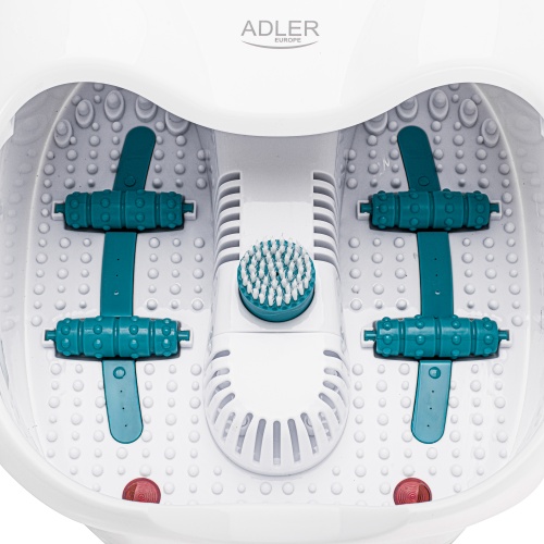 Masażer do stóp z podczerwienią i masażem wodnym - 4 rolki Adler 2167