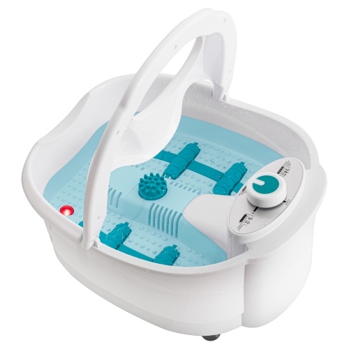 Masażer do stóp z podczerwienią i masażem wodnym - 4 rolki Adler 2167