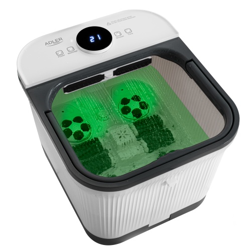 Hydromasażer do stóp z masażem mechanicznym i podgrzewaniem Adler2184