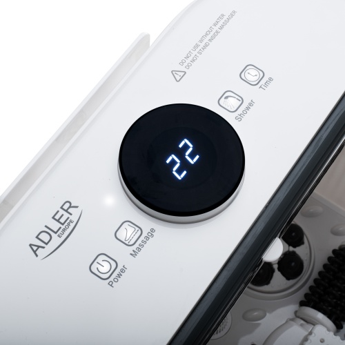 Hydromasażer do stóp z masażem mechanicznym i podgrzewaniem Adler2184