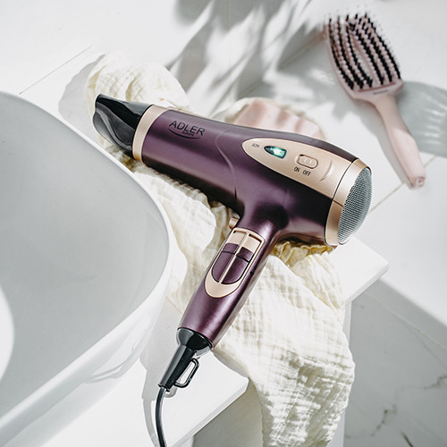 Suszarka do włosów 2200W z jonizacją i dyfuzorem Adler 2248p
