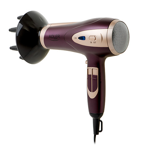 Suszarka do włosów 2200W z jonizacją i dyfuzorem Adler 2248p