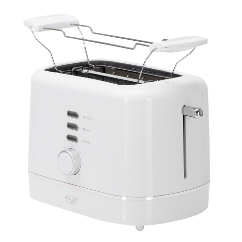 Toster z rusztem do bułek - 7 poziomów - Funkcje rozmrażania AD 3224