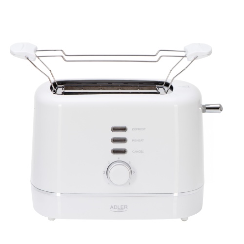 Toster z rusztem do bułek - 7 poziomów - Funkcje rozmrażania AD 3224