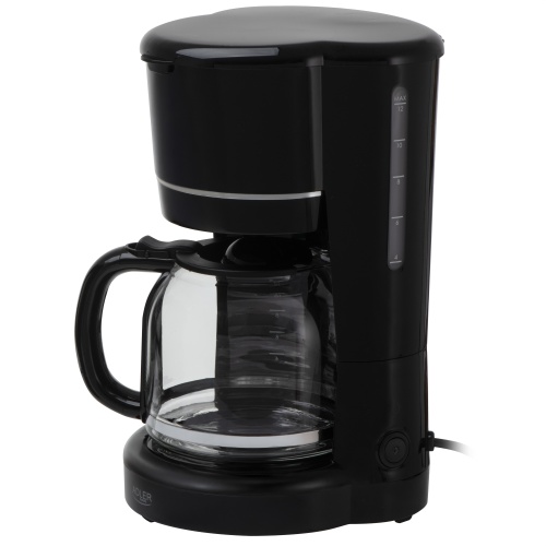 Ekspres przelewowy do kawy 1,5L z podgrzewaniem AD 4383 Czarny