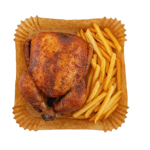 Wkłady do frytkownicy powietrznej 100 szt. - 20 cm - Do 240°C Adler 6732