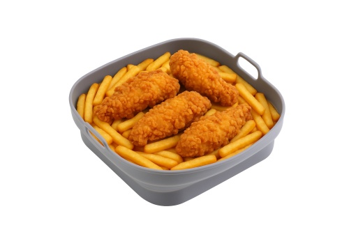 Silikonowa wkładka do frytkownicy powietrznej - kwadratowa 19,7 cm Adler 6735