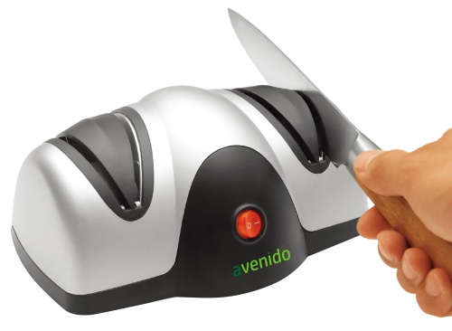 Elektryczna ostrzałka do noży z 2-stopniowym ostrzeniem AV 4529