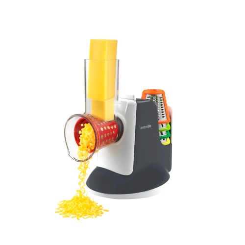 Szatkownica elektryczna z 5 nasadkami - tarka i krajarka do warzyw AV 4817