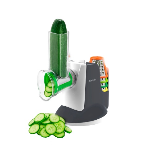 Szatkownica elektryczna z 5 nasadkami - tarka i krajarka do warzyw AV 4817