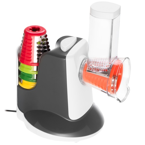 Szatkownica elektryczna z 5 nasadkami - tarka i krajarka do warzyw AV 4817