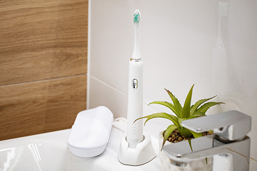 Soniczna szczoteczka do zębów 48000 vpm 3 tryby wodoodporna Camry 2173