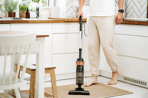 Odkurzacz pionowy bezworkowy 2w1 do domu i samochodu Adler 7049