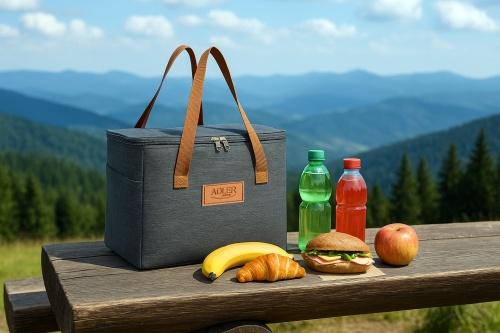 Torba termiczna 10L z izolacją - kieszenie boczne Adler 4523