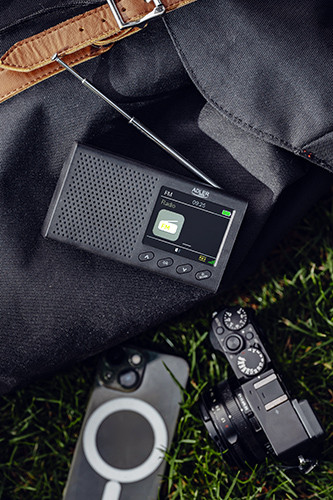 Radio przenośne FM z Bluetooth 5.0, kolorowym LCD i zegarem Adler 1198