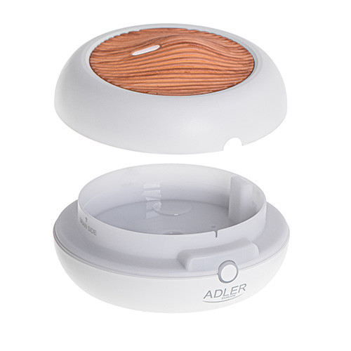 Ultradźwiękowy dyfuzor zapachowy z lampą LED i nawilżaczem Adler 7969