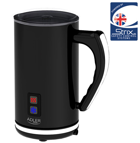 Podgrzewany spieniacz do mleka z funkcją gorącej czekolady Adler 4478