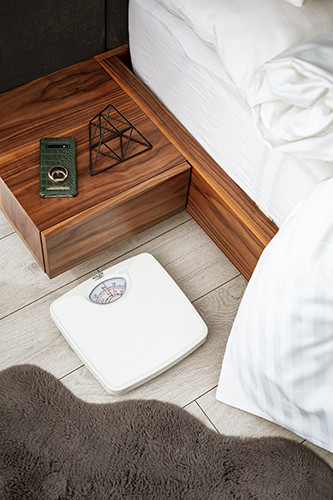 AD 8151 white Waga łazienkowa mechaniczna