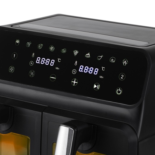 Frytkownica beztłuszczowa 8L z 2 komorami - Adler 6315