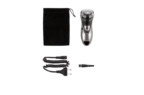 Golarka elektryczna 3 głowice z trymerem - akumulatorowa i sieciowa Mesko 2920