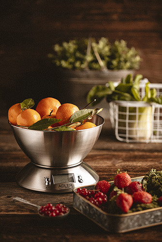 Waga kuchenna elektroniczna 5kg z misą stalową Adler 3134