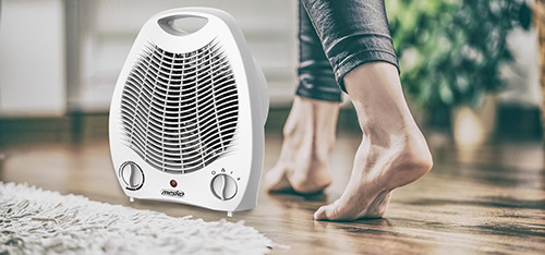 Termowentylator z termostatem - ogrzewanie i chłodzenie Mesko 7719