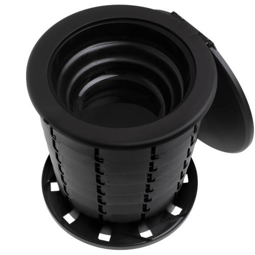 Składana toaleta turystyczna 3w1 - stołek i kubeł Camry 1041