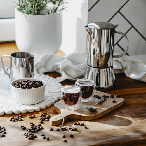 Zestaw 2 filiżanek do espresso z podwójnymi ściankami Camry 4427