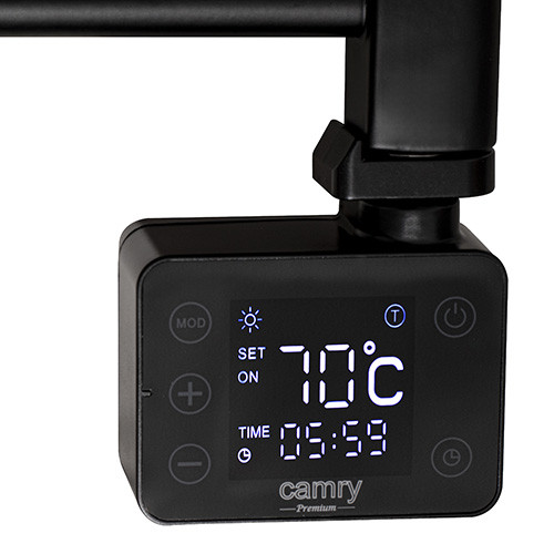 Grzejnik łazienkowy elektryczny z suszarką LED Camry 7822