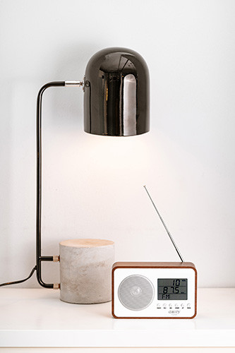 Radio cyfrowe FM z budzikiem, termometrem i LCD Camry 1153