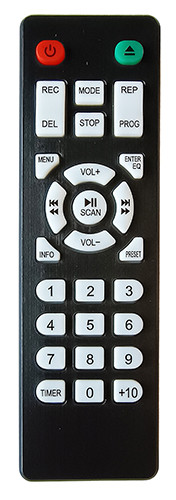 Radio retro z Bluetooth DAB+ FM CD drewniana obudowa Camry 1182