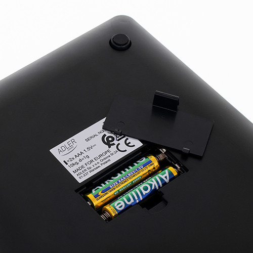 Elektroniczna waga kuchenna 10kg z wyświetlaczem LED Adler 3173