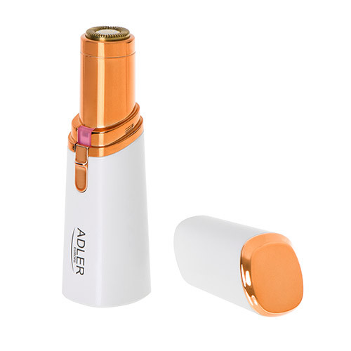 Trymer do twarzy z lampką LED - depilator damski Adler 2939