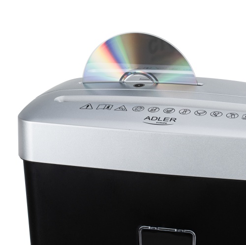 Niszczarka do dokumentów P-4 na 6 kartek - Adler 1037