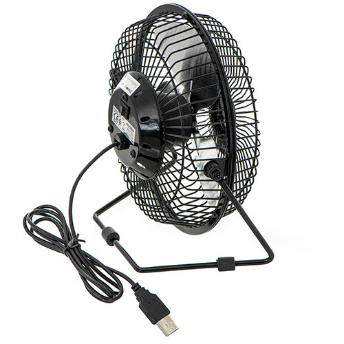 Wentylator biurkowy USB z regulacją kąta - cichy Mesko 7322