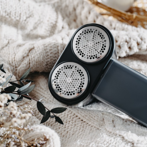 Golarka do tkanin z podwójną głowicą i wyświetlaczem LCD Adler 9622