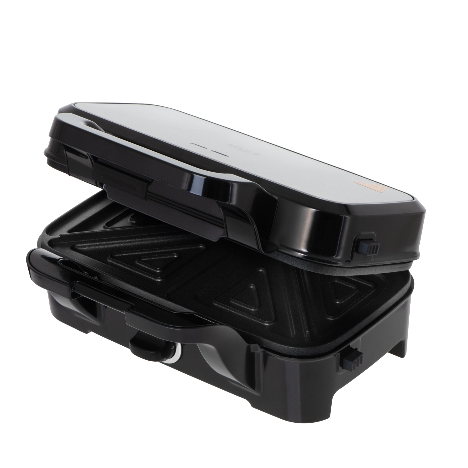 Opiekacz 3 w 1 z regulacją temperatury i wymiennymi płytkami Adler 3089