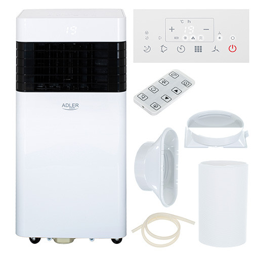 Klimatyzator przenośny 7000 BTU z osuszaniem Adler 7852