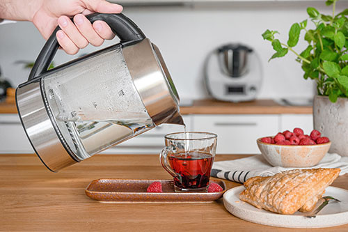 Czajnik szklany z regulacją temperatury 1,7 L Adler 1247