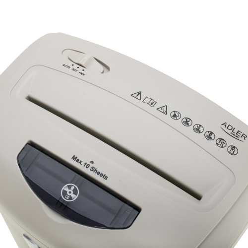 Niszczarka do dokumentów P-4 na 10 kartek - Adler 1038
