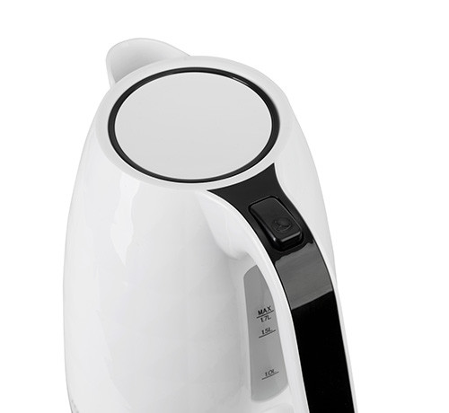 Czajnik elektryczny 1,7L biały z płaską grzałką Adler 1277