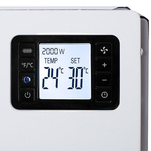 Grzejnik konwektorowy 2000W z pilotem LCD i timerem Camry 7739