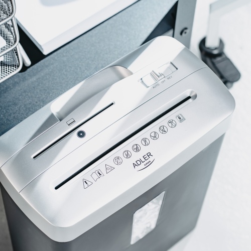 Niszczarka do dokumentów P-4 na 6 kartek - Adler 1037