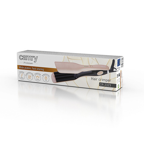 Karbownica do włosów z płytkami ceramicznymi - 5 temperatur Camry 2323