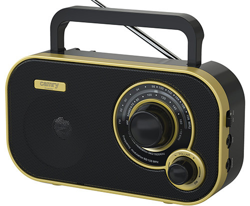 Przenośne radio FM/AM z gniazdem słuchawkowym Camry 1910